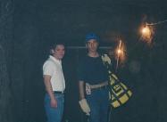 Buscando tesoros en un túnel con Georadar y detectores