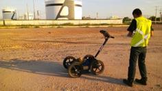 Censo de instalaciones subterráneas con Georadar en Aeropuerto