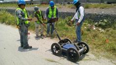 Estudio de Georadar para localización de instalaciones en Escobedo